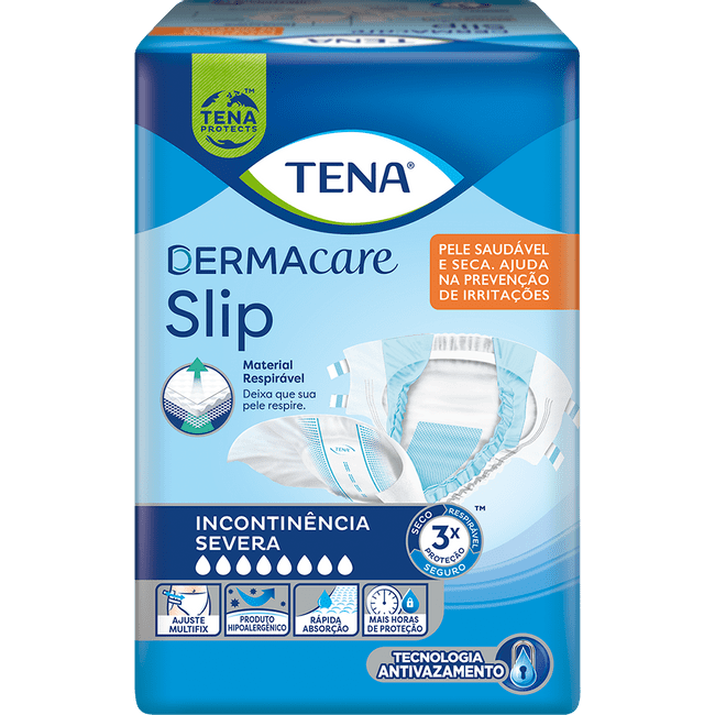 Fralda TENA Dermacare Slip